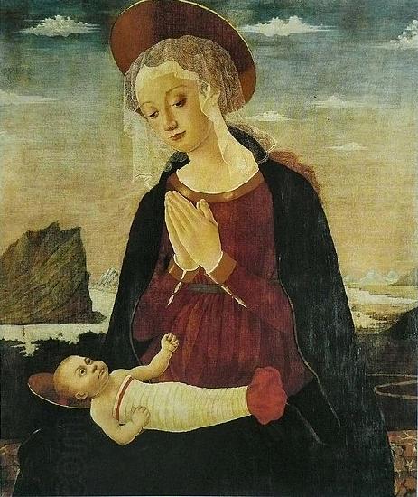 Alesso Baldovinetti Virgin and Child China oil painting art